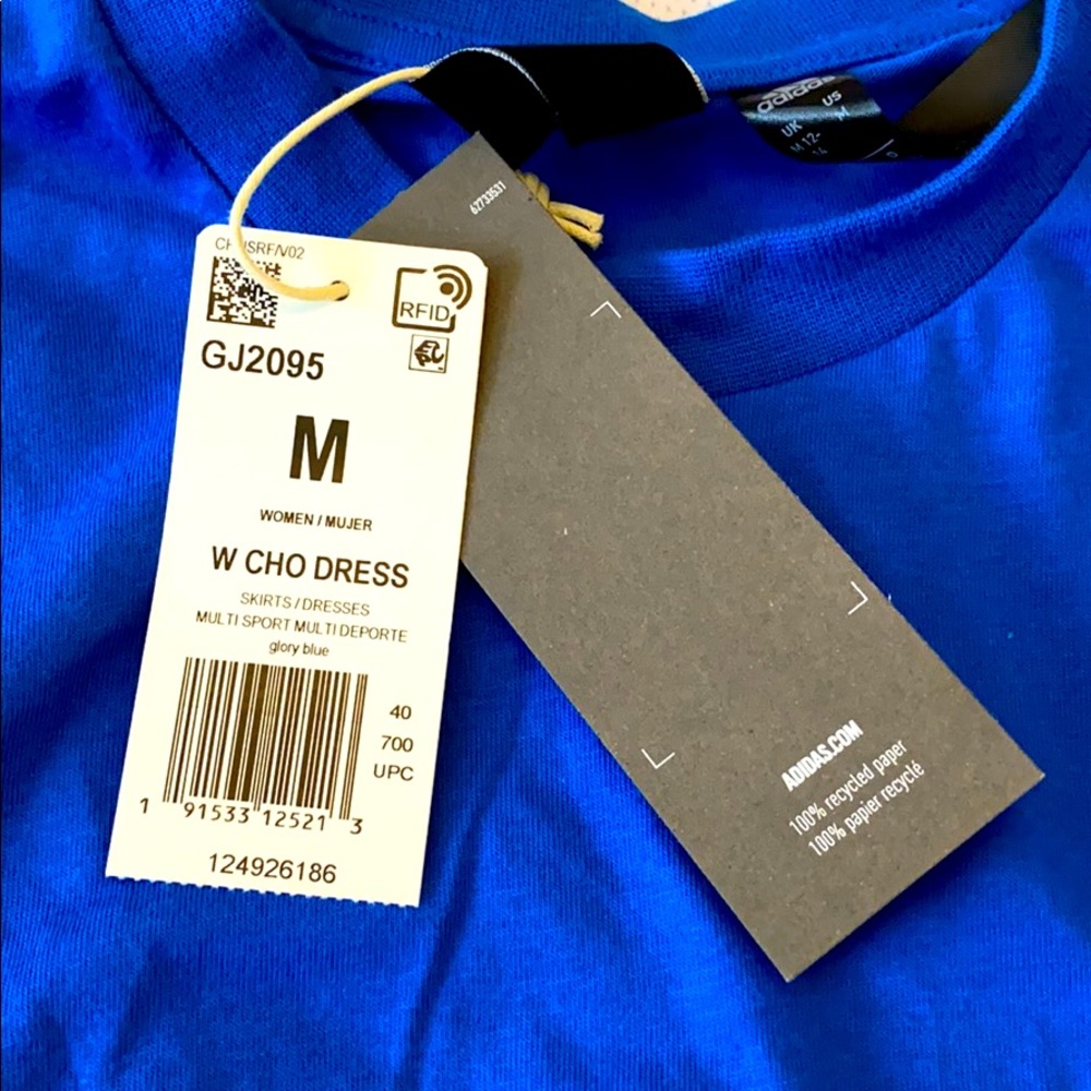 NWT Women’s Adidas Cho Dress - Picture 5 of 5